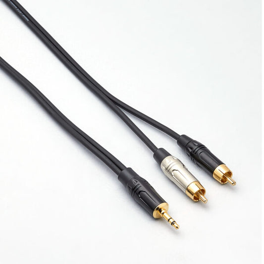 Cavo interlink – jack stereo Ø 3,5 mm – 2 x RCA