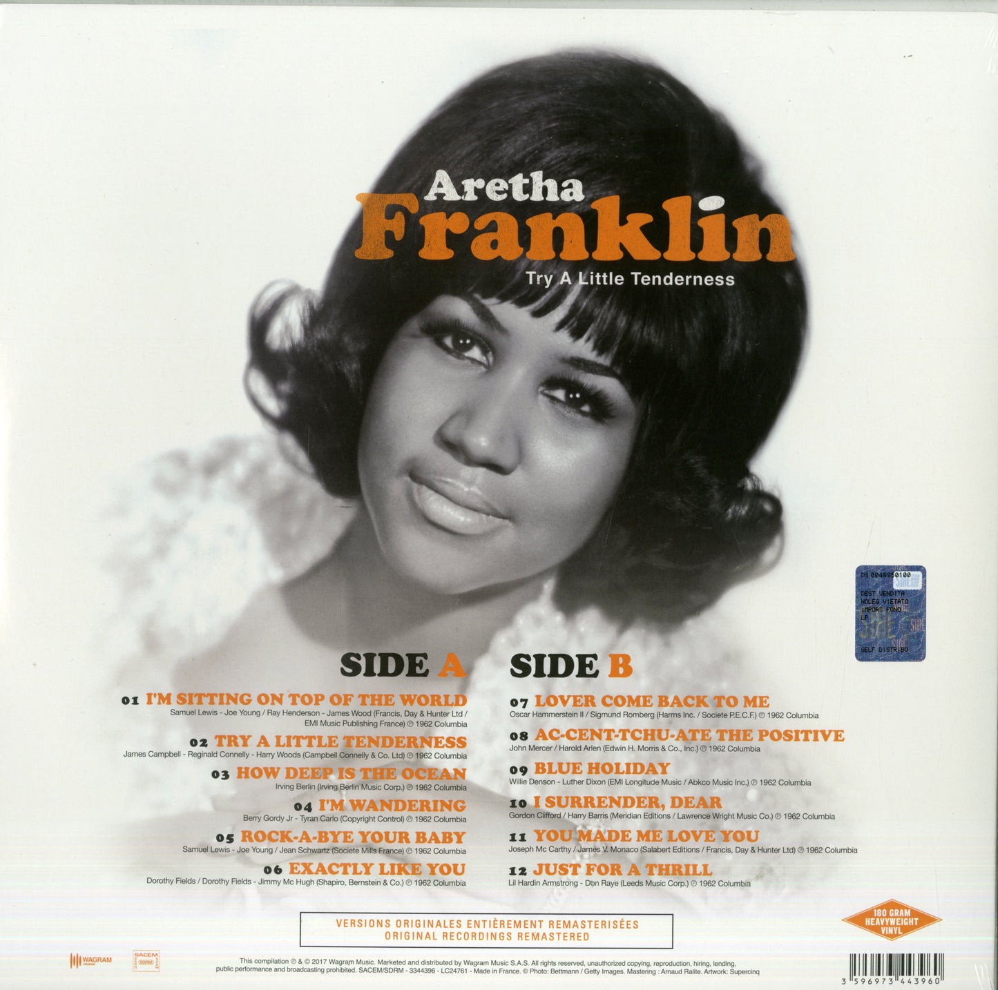 Aretha Franklin . Try A Little Tenderness