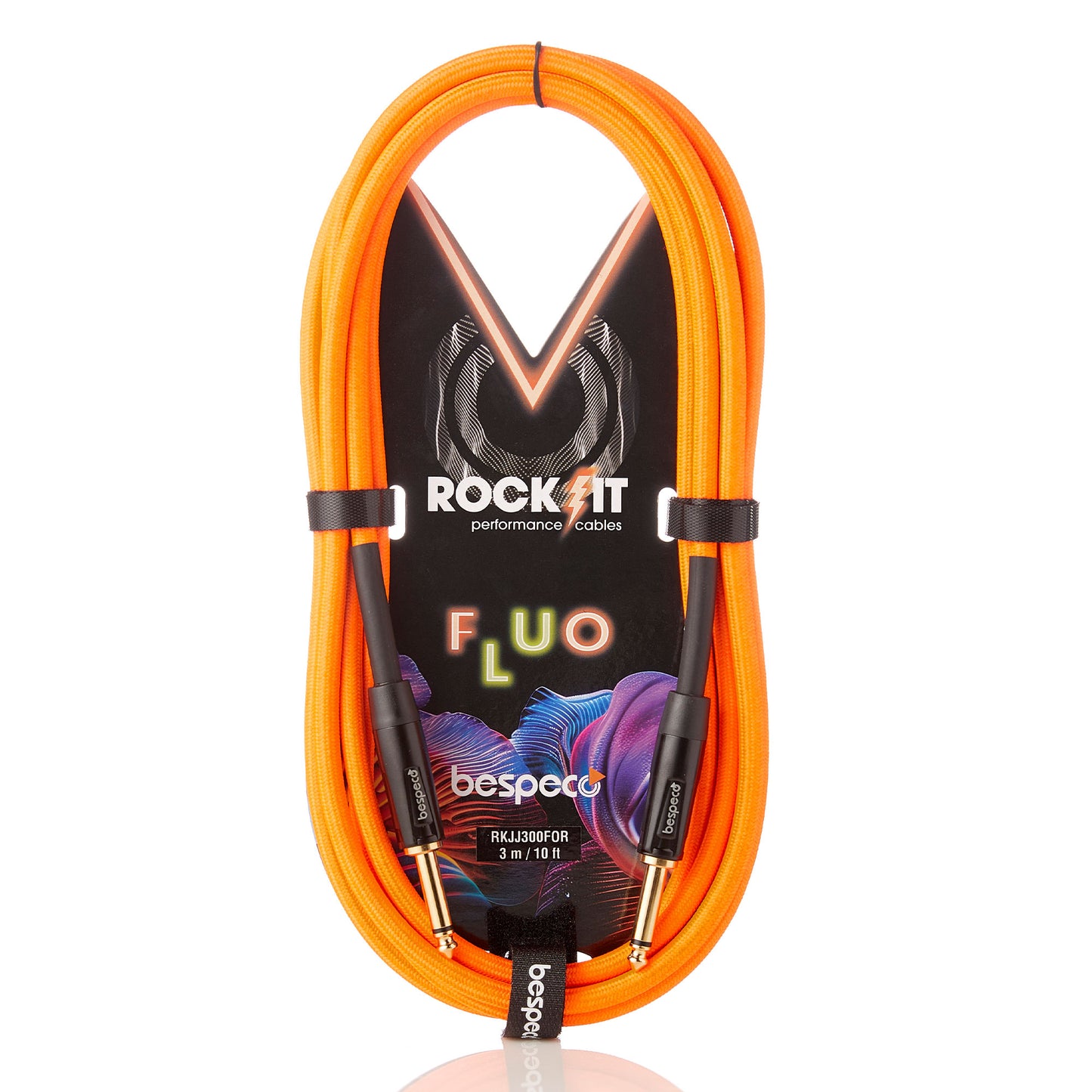 Cavo fluo per strumento – jack Ø 6,3 mm – jack Ø 6,3 mm