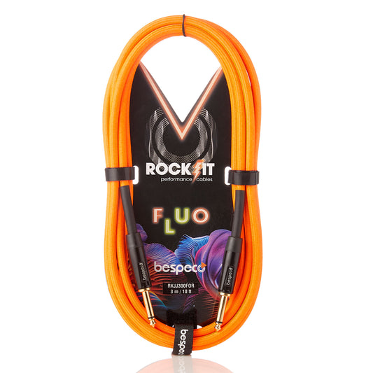 Cavo fluo per strumento – jack Ø 6,3 mm – jack Ø 6,3 mm